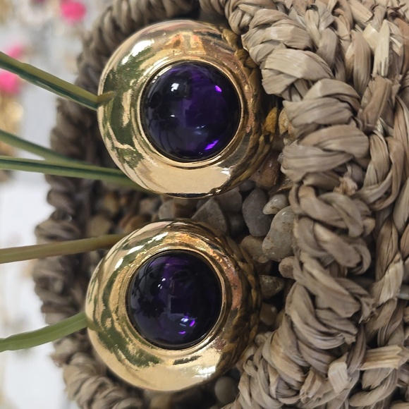 Vintage PAOLO Earrings Clip-on - Picture 5 of 5